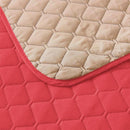 Colcha Bicolor Reversible en Microfibra Acolchada para Todas las Camas