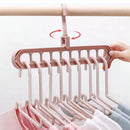 Gancho de Ropa Multiuso en Varios Colores