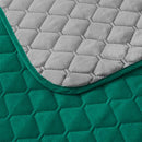 Colcha Bicolor Reversible en Microfibra Acolchada para Todas las Camas