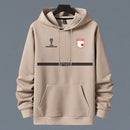 Buzo Independiente Santa Fe Bordado en Tela Perchada Monarca 280g