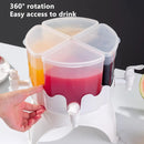 Dispensador de Bebidas con Grifo 4 Rejillas - 4L Capacidad