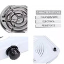Estufa Eléctrica de 2 Puestos para Cocina Moderna y Eficiente