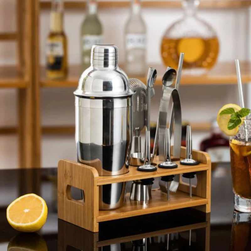 Set de Coctelería 13 pcs para Barman y Eventos
