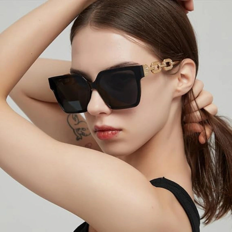 Gafas de Sol Vintage UV400 con Estuche y Paño Incluido