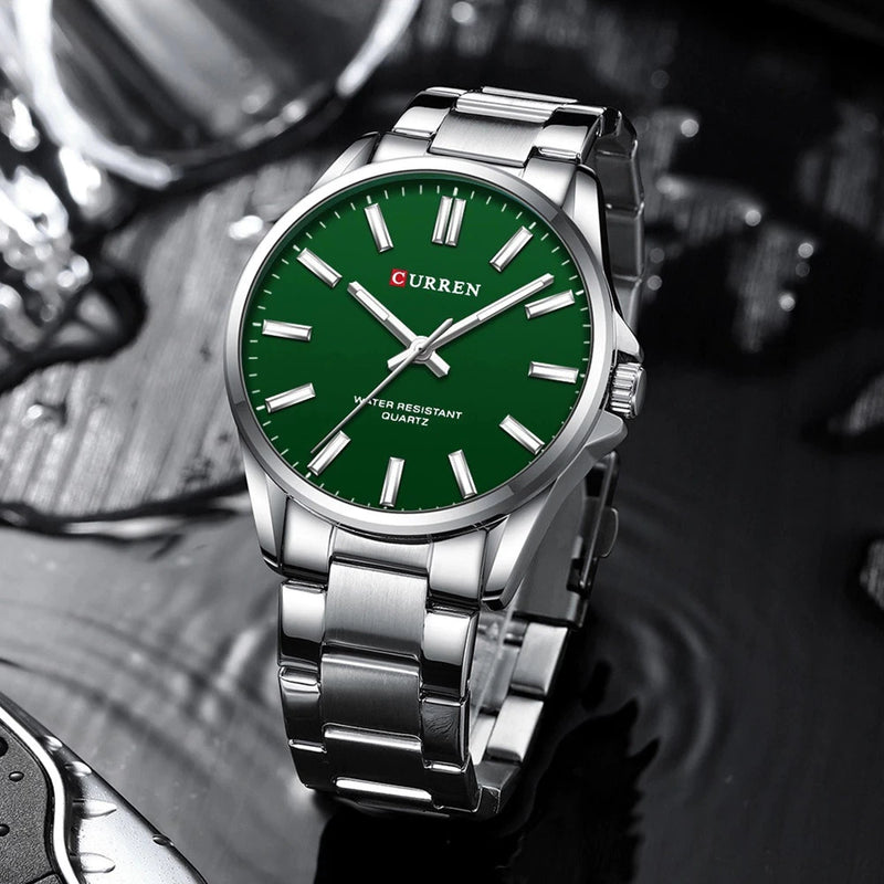 Reloj Curren 9090L Elegante en Acero Inoxidable para Mujer