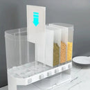 Dispensador de Grano con Instalación Adhesiva y 5 Compartimientos