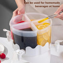 Dispensador de Bebidas con Grifo 4 Rejillas - 4L Capacidad