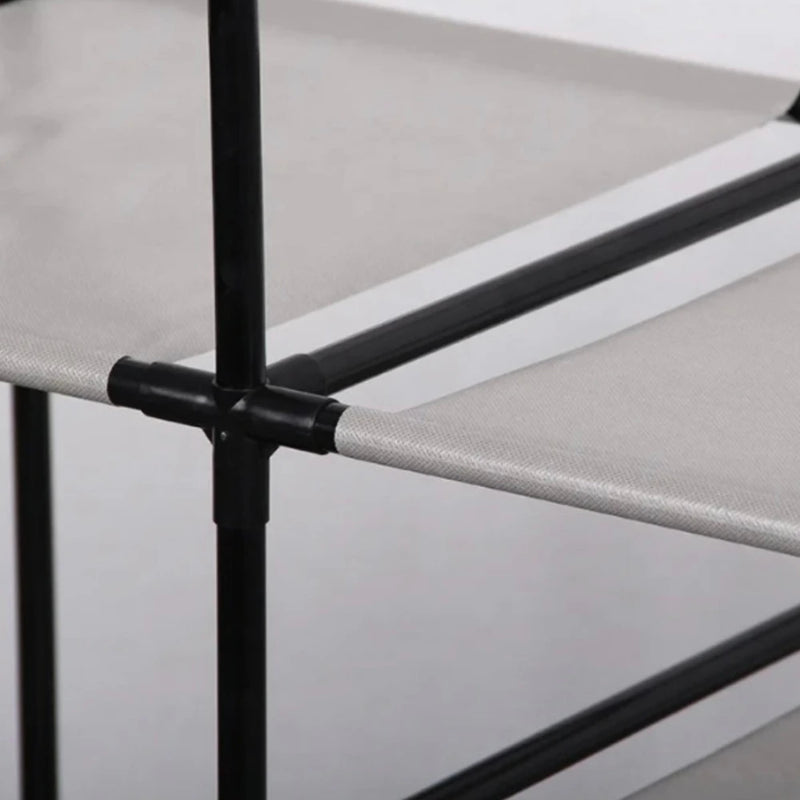 Armario Organizador Tubular de 3 Espacios: Estilo y Funcionalidad