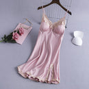 Pijama de Seda para Dama con Detalles de Encaje - Elegancia y Confort