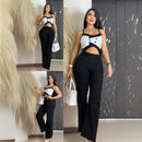 Conjunto de 2 Prendas Bengalina Licrada para Mujer