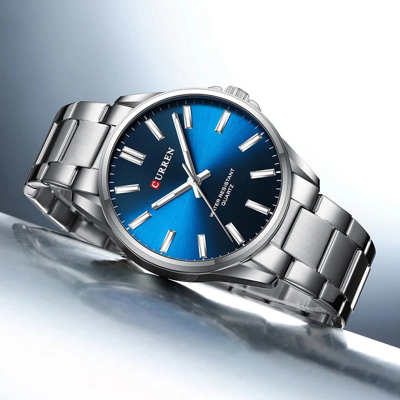 Reloj Curren 9090L Elegante en Acero Inoxidable para Mujer