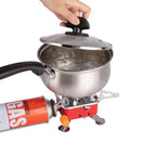 Estufa de Gas Butano Portátil K202 – Compacta y Plegable