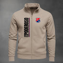 Buzo Independiente Medellín Cuello Bordado en Tela Perchada Monarca