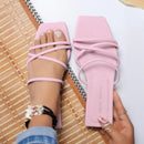 Sandalia Plana Textil/Sintético – Variedad de Colores y Tallas