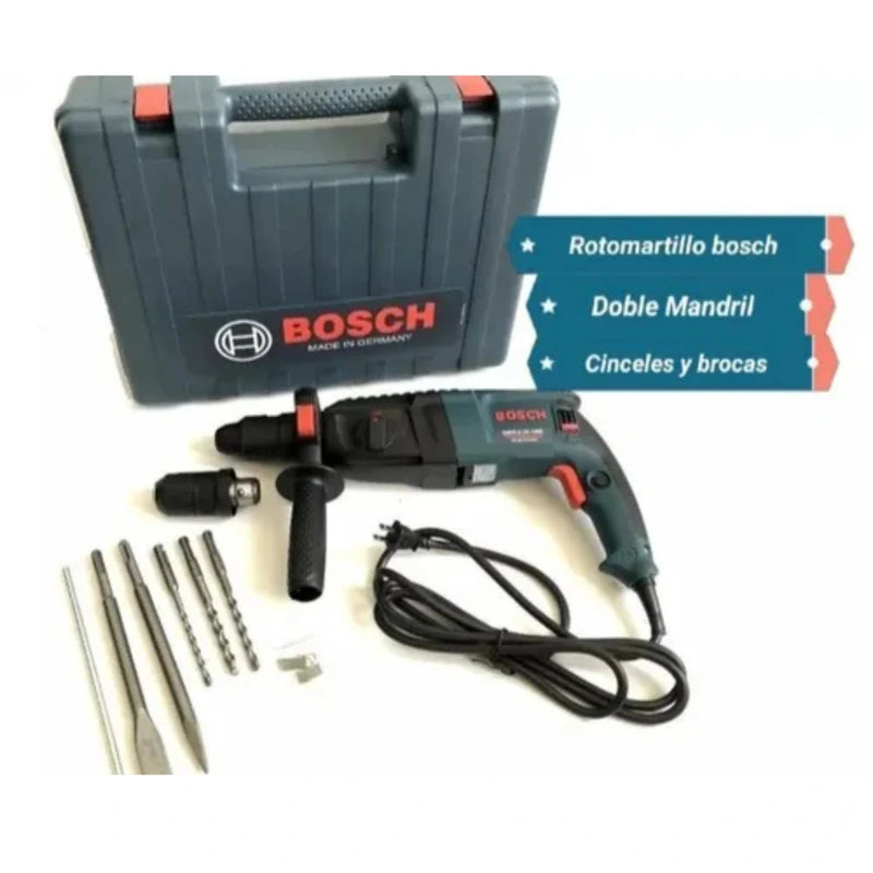 Taladro Rotomartillo Bosch GBH 2-26 DFR Doble Mandril