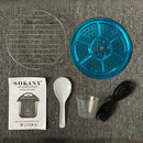 Olla a Presión Multifuncional en Acero Inoxidable con Pantalla LED