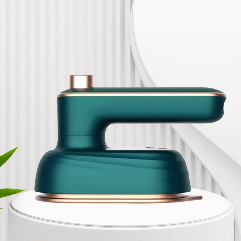 Mini Plancha Viajera Portátil con Diseño Ajustable y Suela de Titanio