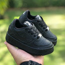 Combo X2 Zapatillas Nike For One Blanco-Negro con Plantillas de Regalo