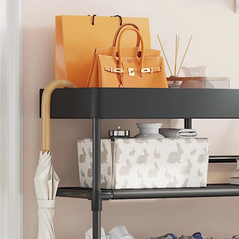Organizador de Zapatos de 4 Niveles, Estructura Metálica
