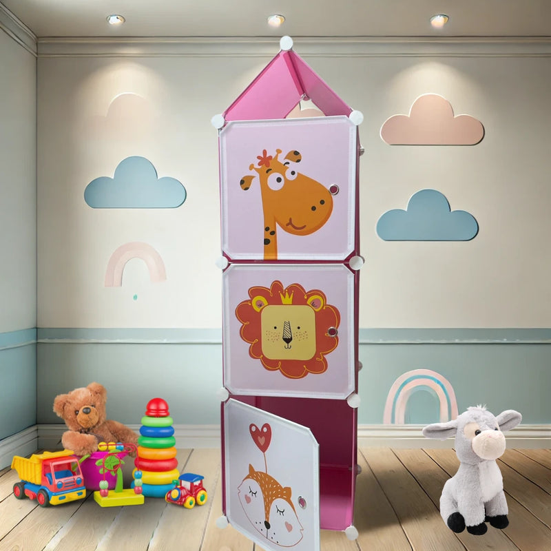 Armario Organizador Modular para Ropa y Juguetes Infantiles