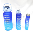 Trío Motivacional: Termos Botellas de Hidratación 2L, 1L y 330ml