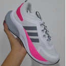 Tenis Adidas Bounce Blanco Rosa para Dama - Amortiguación Superior