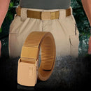 Cinturón Táctico Ajustable de Nailon y Metal para Uso Diario y Aventura