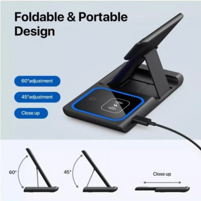 Estación de Carga Inalámbrica x455 para Dispositivos Apple