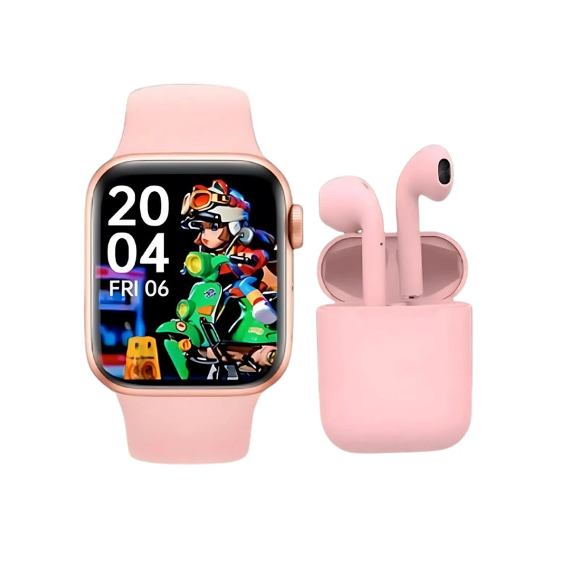 Combo Reloj Inteligente T500 Plus y Audífonos InPods 12