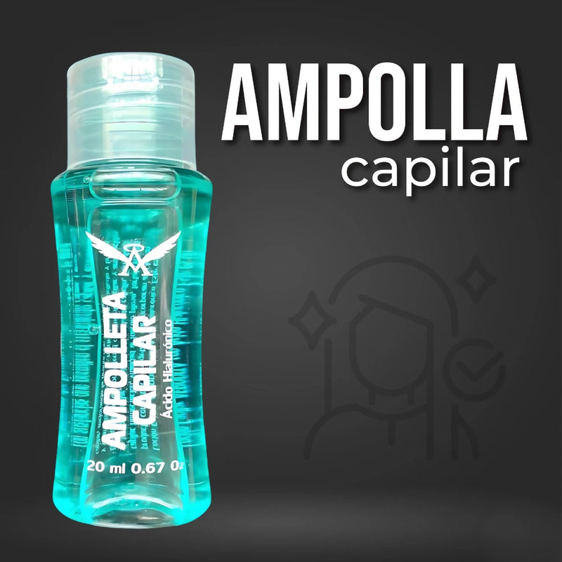 Ampolleta Capilar con Ácido Hialurónico para Hidratación Intensa