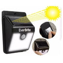 Lámpara Solar LED con Sensor de Movimiento para Exteriores 6W