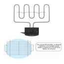 Parrilla Eléctrica Xfire XF-CHUR-001 para BBQ