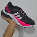 Tenis Adidas Bounce para Dama en Negro y Rosa - Estilo y Confort