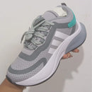 Adidas Bounce Gris Turquesa para Dama: Comodidad y Estilo
