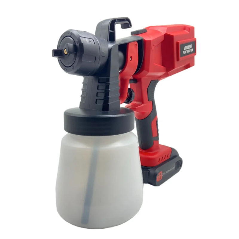 Pistola de Pintura Inalámbrica 21V – Precisión y Movilidad
