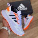 Adidas 2K Blanco Naranja para Caballero: Estilo y Confort