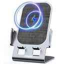 Cargador Inalámbrico de Aluminio 15W con Soporte Ajustable