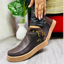 Botín Velez para Mujer con Suela Resistente y Microperforado