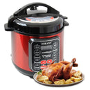 Olla a Presión Multifuncional en Acero Inoxidable con Pantalla LED