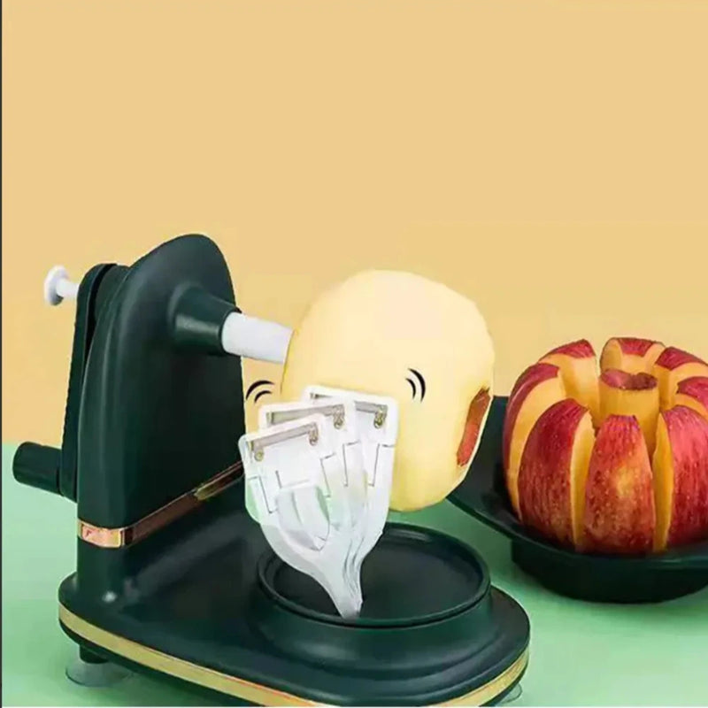 Peladora Manual Multifuncional para Frutas y Verduras con Base Antideslizante