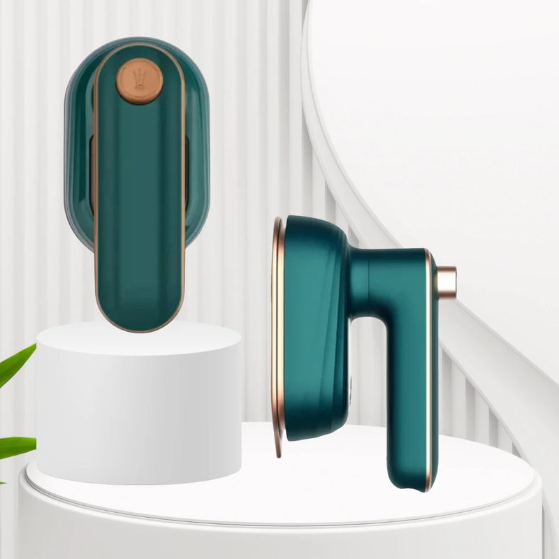 Mini Plancha Viajera Portátil con Diseño Ajustable y Suela de Titanio