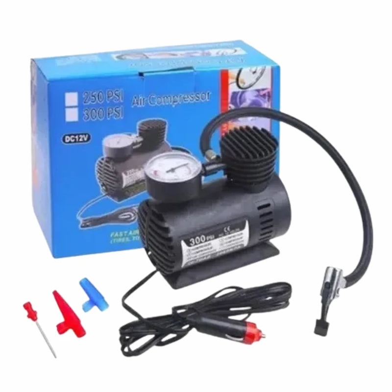 Mini Compresor de Aire Portátil 300 PSI para Vehículos