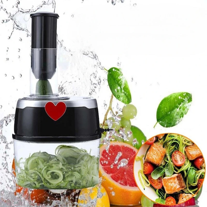 Cortador de Verduras Eléctrico 4 en 1 – Cocina Creativa
