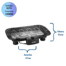 Parrilla Eléctrica Xfire XF-CHUR-001 para BBQ