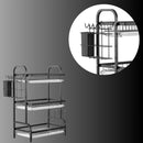 Escurridor de Cocina de Acero Inoxidable de 3 Niveles Grande