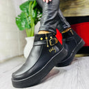 Botín Velez para Mujer con Suela Resistente y Microperforado