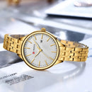 Reloj Curren 9099 Elegante para Mujer en Acero Inoxidable