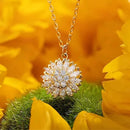 Collar Giratorio de Girasol: Amor y Alegría para Mujeres