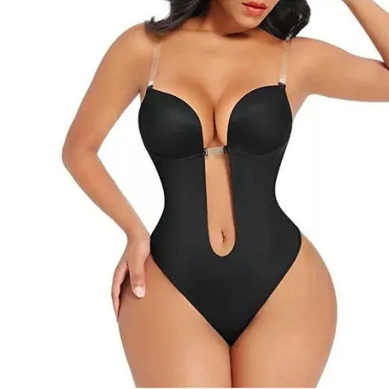 Body Moldeador con Escote para una Figura Elegante y Estilizada