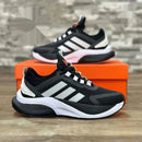 Tenis Adidas Bounce Negro Blanco: Confort y Estilo Únicos